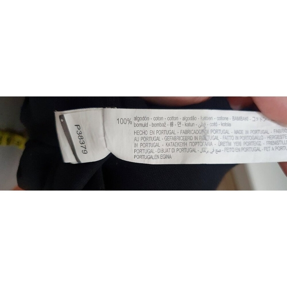 ZARA Men's Size XL Black Active Fabric Slim Fit Long Sleeve Button Down Shirt - Picture 11 of 15